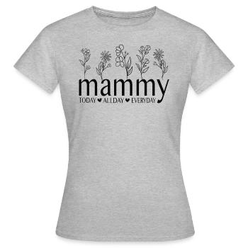 Mom Mother's Day Gift Idea - Women's T-Shirt - heather grey - Front - AI Model Female 172 dark (172cm)