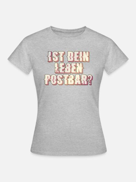 Instalife - Frauen T-Shirt - Grau meliert