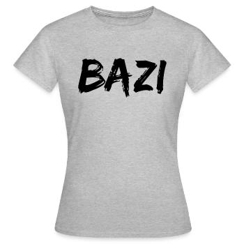 BAZI Bavarian expression - Women's T-Shirt - heather grey - Front - AI Model Female 172 dark (172cm)
