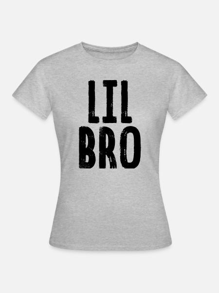Lil Bro - Frauen T-Shirt - Grau meliert