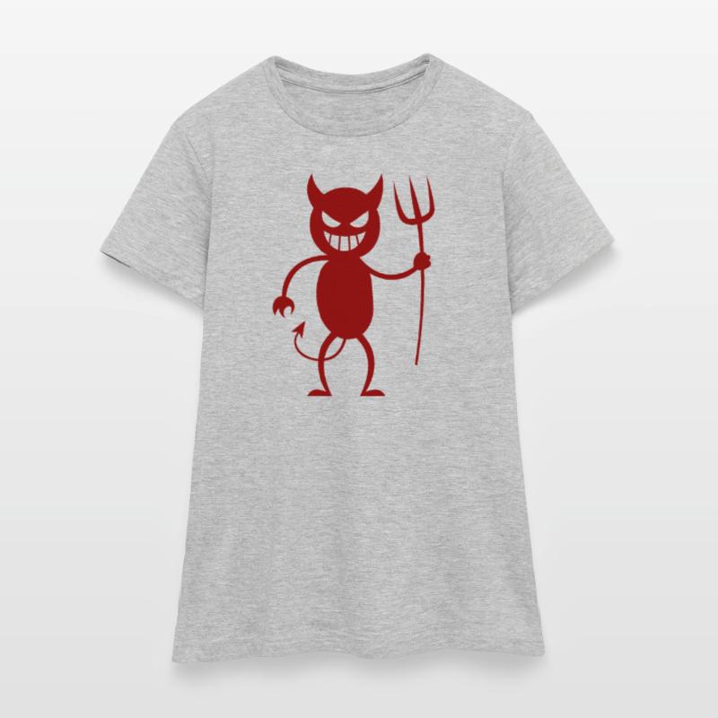 Devil Lucifer Satan Devilish Hell Women's T-Shirt