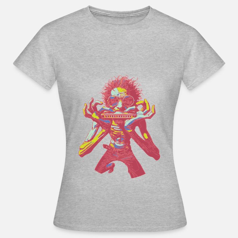 Blue Notes - Women's T-Shirt - heather grey