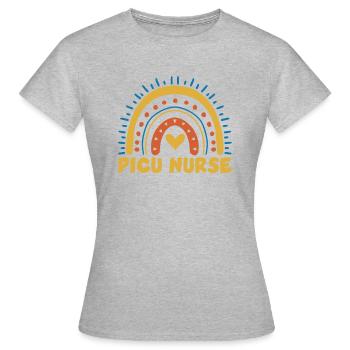 Paediatric intensive care nurse - Women's T-Shirt - heather grey - Front - AI Model Female 172 dark (172cm)