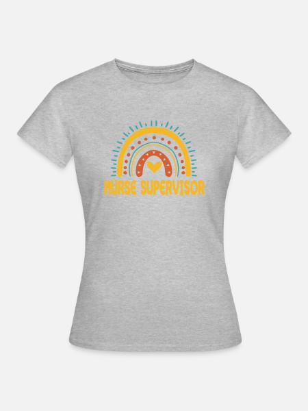 Pflegedienstleitung - Frauen T-Shirt - Grau meliert