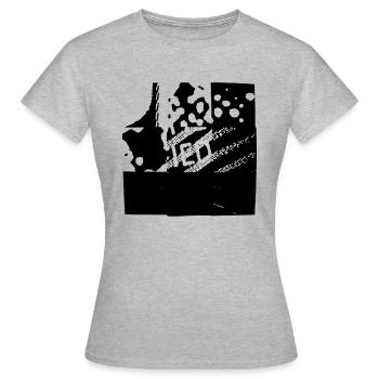 logo streetart expérimental conception de graffiti - T-shirt Femme - gris chiné - Devant - AI Model Female 172 dark (172cm)