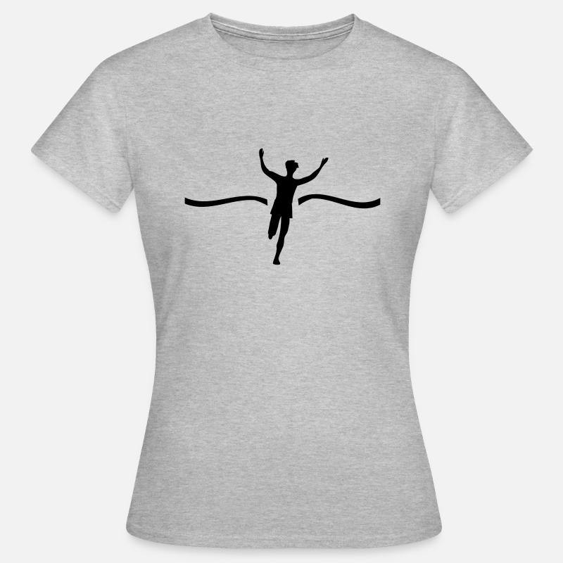 runner - winner - Women's T-Shirt - heather grey