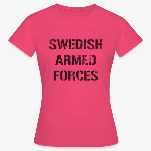 SWEDISH ARMED FORCES - Sliten - T-shirt dam
