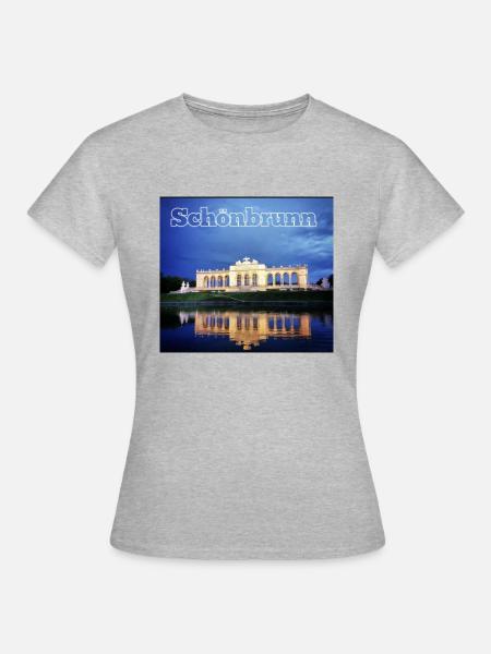 Schönbrunn - Frauen T-Shirt - Grau meliert