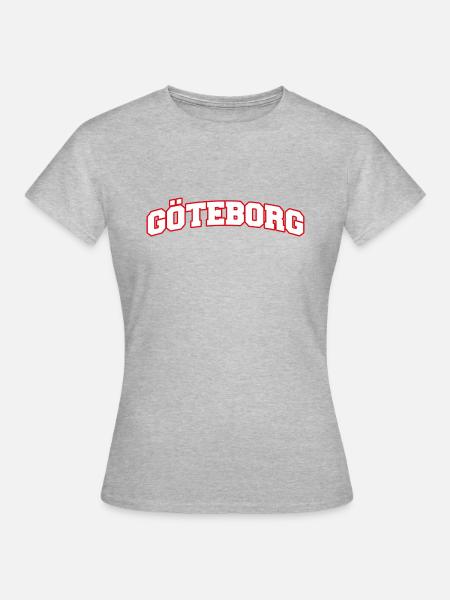 Gbg - Frauen T-Shirt - Grau meliert