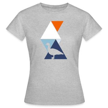 Duck Ducks - Women's T-Shirt - heather grey - Front - AI Model Female 172 dark (172cm)