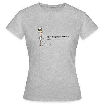 Change - Women's T-Shirt - heather grey - Front - AI Model Female 172 dark (172cm)