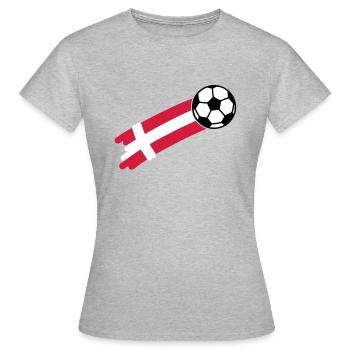 daenemark - Frauen T-Shirt - Grau meliert - Vorne - AI Model Female 172 dark (172cm)