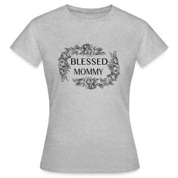 Mom Mother's Day Gift Idea - Women's T-Shirt - heather grey - Front - AI Model Female 172 dark (172cm)