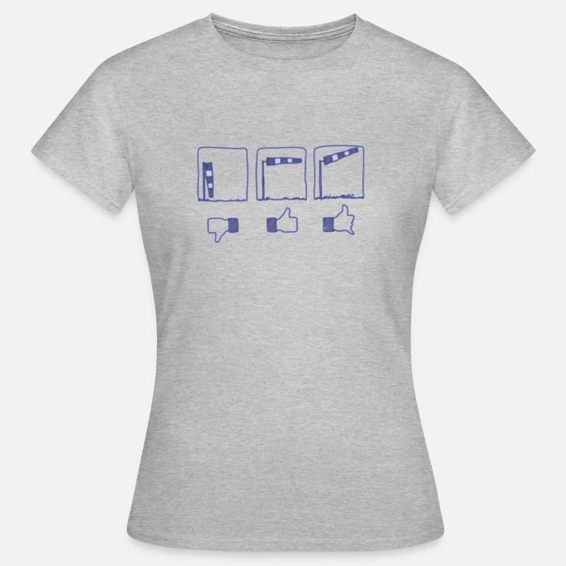 Paragliding Windsock paragliding - Women's T-Shirt - heather grey