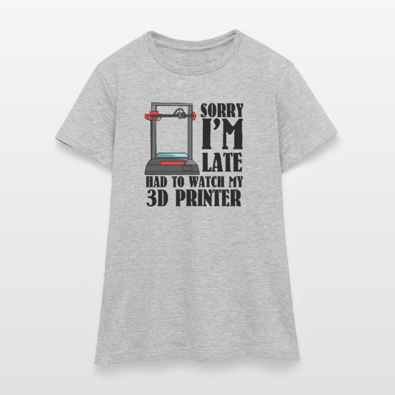 Imprimante 3D 3Dler Programmeur de programme 3D T-shirt Femme