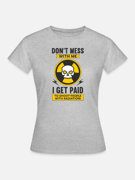 Xray Technician Radiologe - Frauen T-Shirt - Grau meliert