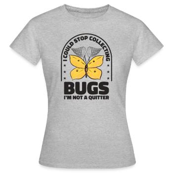 Bug Nature Bug Collector Insects Bug Catcher - Women's T-Shirt - heather grey - Front - AI Model Female 172 dark (172cm)