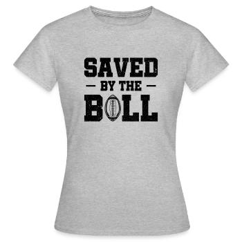 Football sauvé par les joueurs de Thr Sports Football - T-shirt Femme - gris chiné - Devant - AI Model Female 172 dark (172cm)
