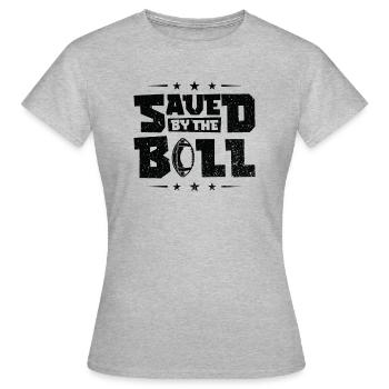 Football sauvé par les joueurs de Thr Sports Football - T-shirt Femme - gris chiné - Devant - AI Model Female 172 dark (172cm)
