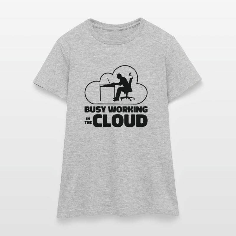 Cloud Computing Programmer Coding Professional Women's T-Shirt