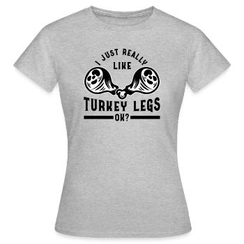 Renaissance Festival Ren Fair Fair Fun - T-shirt Femme - gris chiné - Devant - AI Model Female 172 dark (172cm)