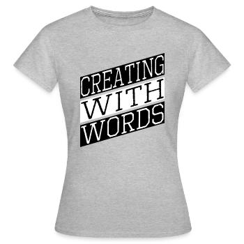 Creativity Boost Creative Thinking - Women's T-Shirt - heather grey - Front - AI Model Female 172 dark (172cm)