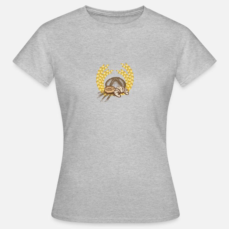 bread - Women's T-Shirt - heather grey