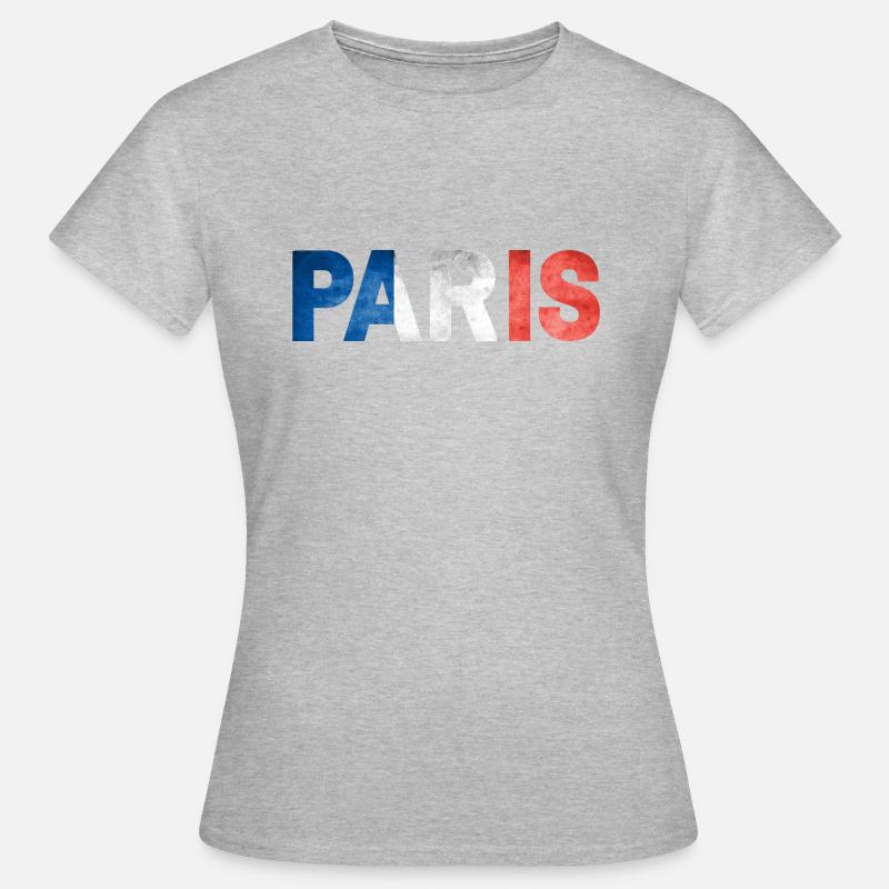 Paris - Women's T-Shirt - heather grey
