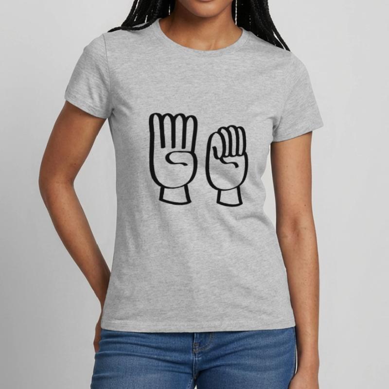 Häusliche Gewalt oder häusliche Gewalt stoppen. Frauen T-Shirt