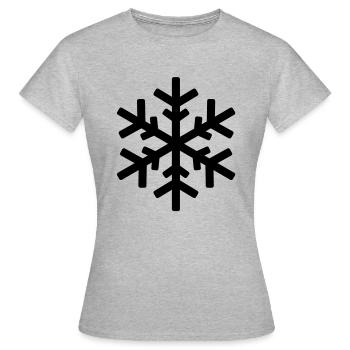 icekristall - T-shirt Femme - gris chiné - Devant - AI Model Female 172 dark (172cm)
