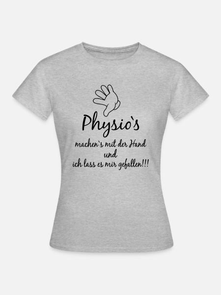 Physio - Frauen T-Shirt - Grau meliert