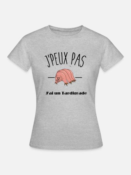 Tardigrade - Frauen T-Shirt - Grau meliert