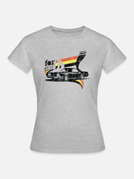 Car For Sale - T-shirt Femme - gris chiné