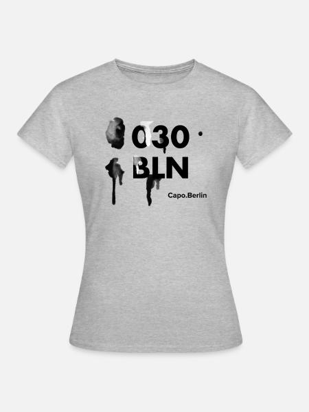 BLN - Frauen T-Shirt - Grau meliert