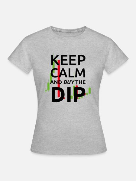 DIP - Frauen T-Shirt - Grau meliert