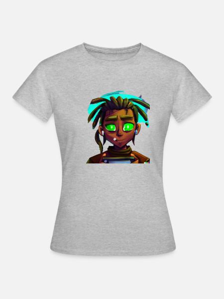 Gamer - Frauen T-Shirt - Grau meliert