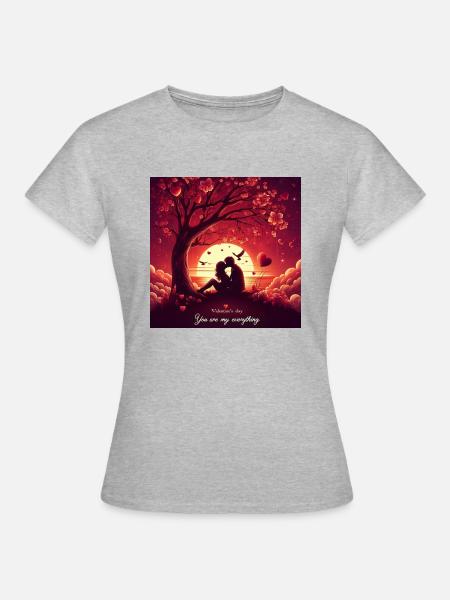 My everything - Frauen T-Shirt - Grau meliert