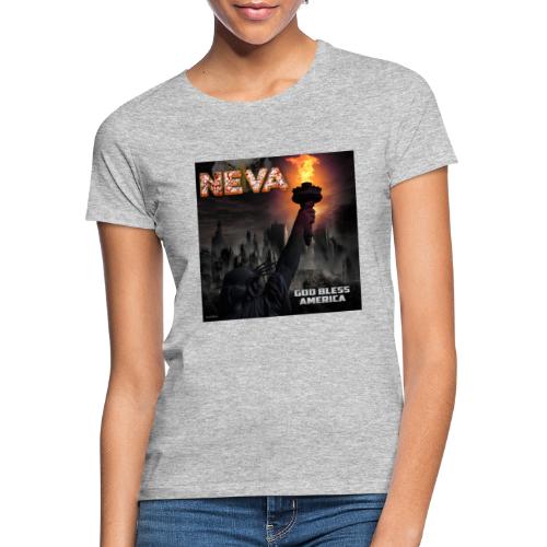 Neva God-Bless America - T-shirt Femme