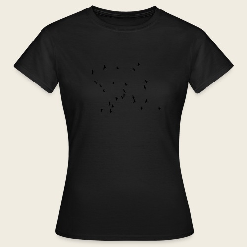 Flying birds - Dame-T-shirt