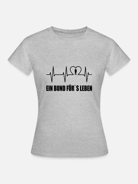 Papa - Frauen T-Shirt - Grau meliert
