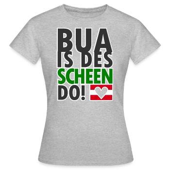 Dialecte autrichien Dialecte Nice - T-shirt Femme - gris chiné - Devant - AI Model Female 172 dark (172cm)