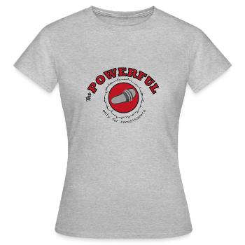 Power Flip Flop - Women's T-Shirt - heather grey - Front - AI Model Female 172 dark (172cm)