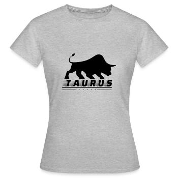 Taureau taureau - T-shirt Femme - gris chiné - Devant - AI Model Female 172 dark (172cm)