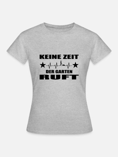 Garten - Frauen T-Shirt - Grau meliert
