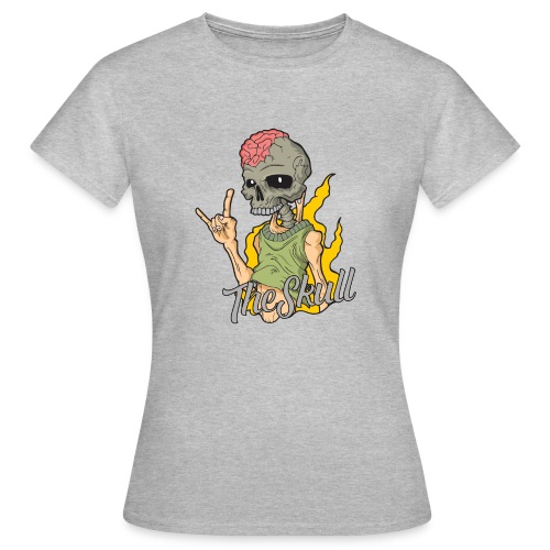 The Skull - Rock & Roll - 1 - Camiseta mujer