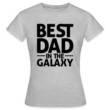 papa - T-shirt Femme - gris chiné - Devant - AI Model Female 172 dark (172cm)