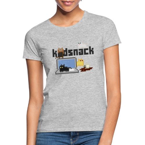 Kodsnack katter - ljus - T-shirt dam