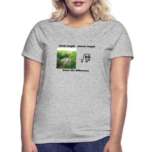 planck length - Frauen T-Shirt