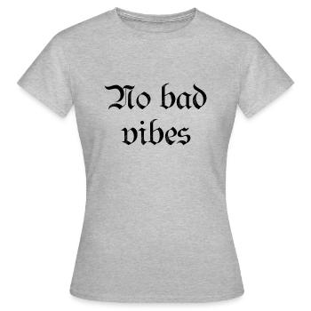 Streetwear - T-shirt Femme - gris chiné - Devant - AI Model Female 172 dark (172cm)