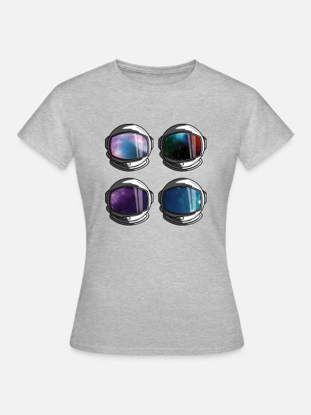 Zum Flug bereit - Frauen T-Shirt - Grau meliert